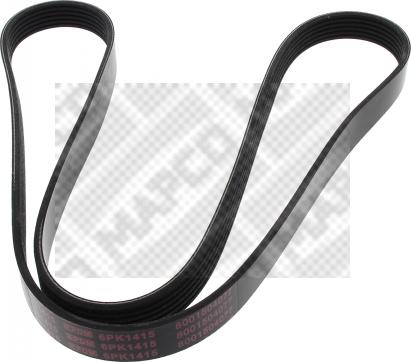 Mapco 261415 - V-Ribbed Belt autospares.lv