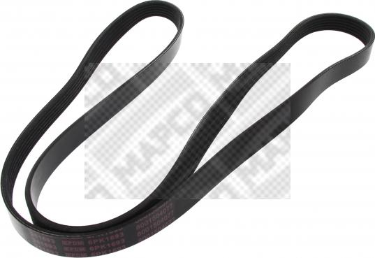 Mapco 261693 - V-Ribbed Belt autospares.lv