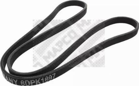 Mapco 261697D - V-Ribbed Belt autospares.lv