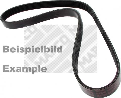 Mapco 261030 - V-Ribbed Belt autospares.lv