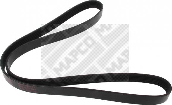 Mapco 261244 - V-Ribbed Belt autospares.lv