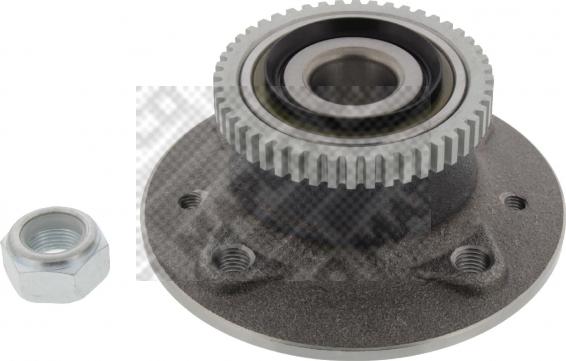 Mapco 26125 - Wheel hub, bearing Kit autospares.lv