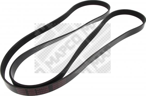 Mapco 262225 - V-Ribbed Belt autospares.lv