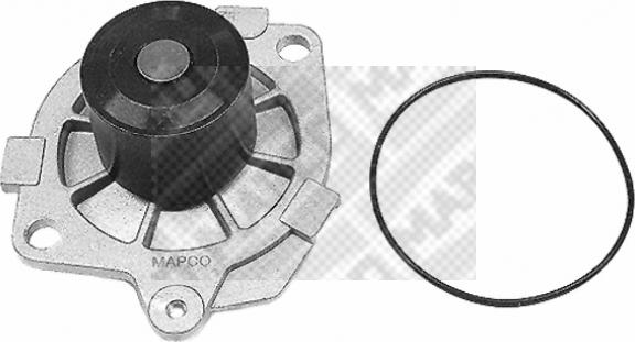 Mapco 21004 - Water Pump autospares.lv