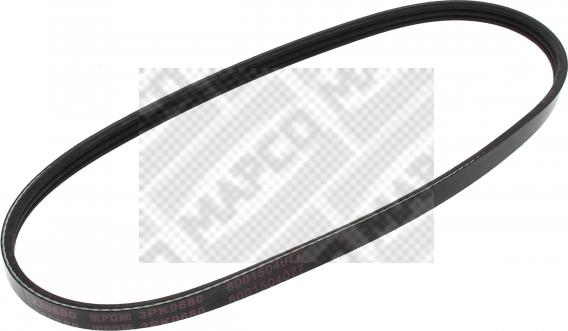 Mapco 230680 - V-Ribbed Belt autospares.lv
