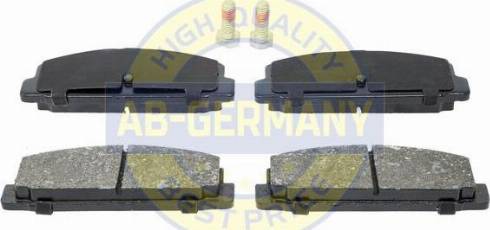 MASTER-SPORT GERMANY AB236058042 - Brake Pad Set, disc brake autospares.lv