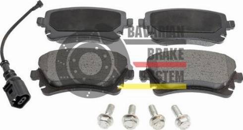 MASTER-SPORT GERMANY K6028822 - Brake Pad Set, disc brake autospares.lv