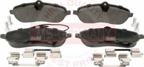 MASTER-SPORT GERMANY W236027382 - Brake Pad Set, disc brake autospares.lv