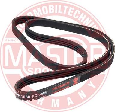 MASTER-SPORT GERMANY 4PK1080-PCS-MS - V-Ribbed Belt autospares.lv