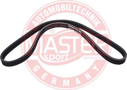 MASTER-SPORT GERMANY 4PK845-PCS-MS - V-Ribbed Belt autospares.lv