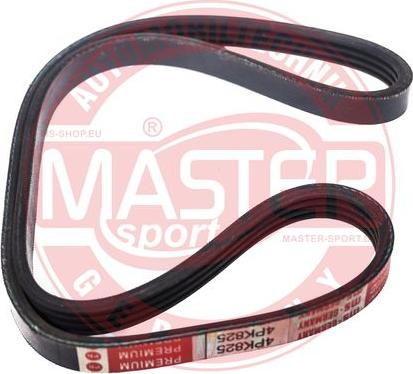 MASTER-SPORT GERMANY 4PK825-PCS-MS - V-Ribbed Belt autospares.lv