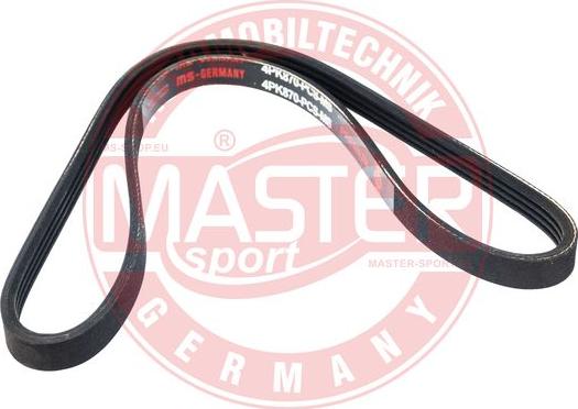 MASTER-SPORT GERMANY 4PK870-PCS-MS - V-Ribbed Belt autospares.lv