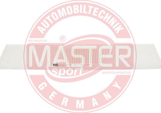 MASTER-SPORT GERMANY 5480-IF-PCS-MS - Filter, interior air autospares.lv