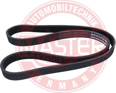 MASTER-SPORT GERMANY 6PK1075-PCS-MS - V-Ribbed Belt autospares.lv