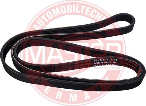 MASTER-SPORT GERMANY 6PK1751-PCS-MS - V-Ribbed Belt autospares.lv