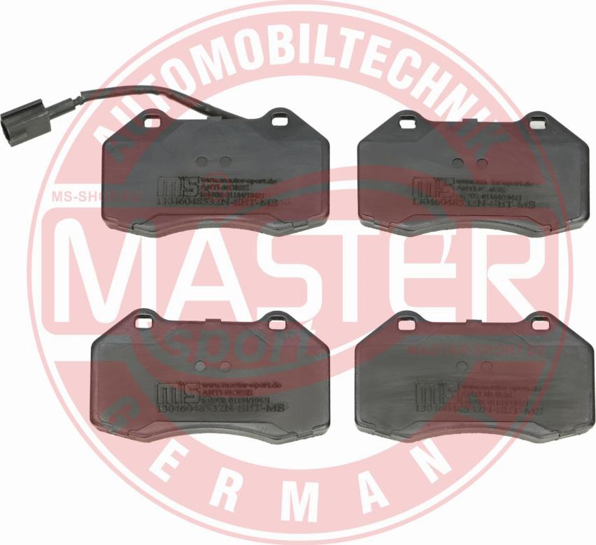 MASTER-SPORT GERMANY 13046048532N-SET-MS - Brake Pad Set, disc brake autospares.lv