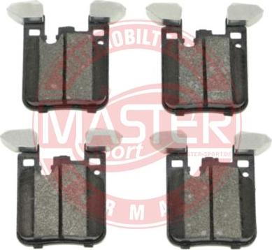 MASTER-SPORT GERMANY 13046048742N-SET-MS - Brake Pad Set, disc brake autospares.lv