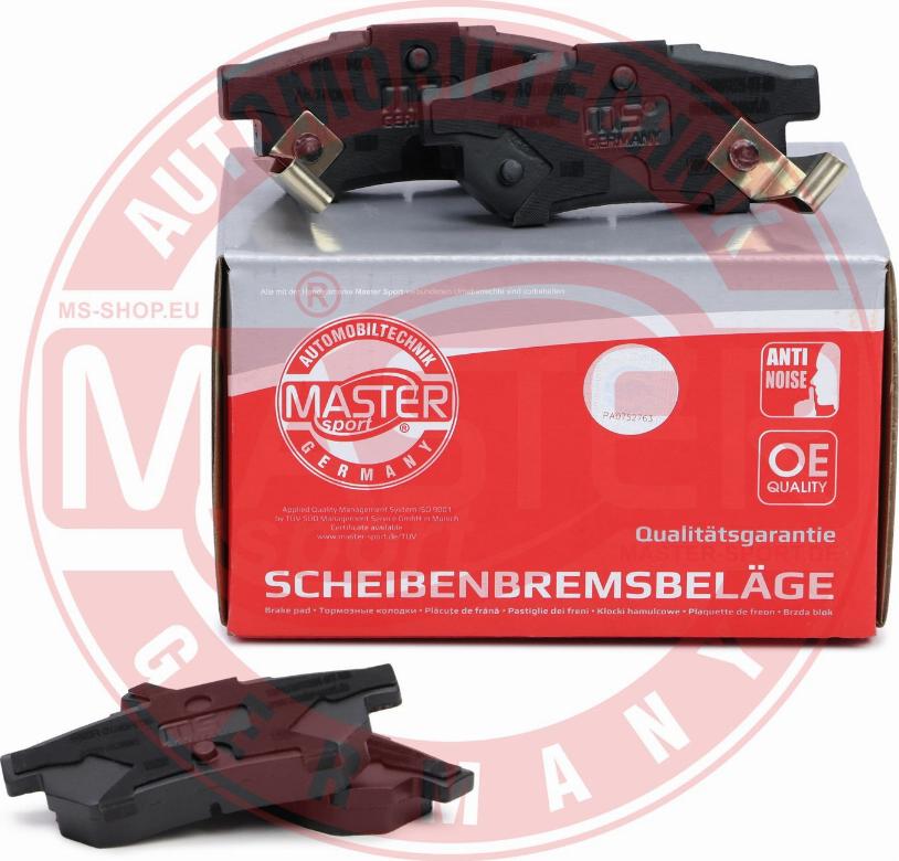 MASTER-SPORT GERMANY 13046059982N-SET-MS - Brake Pad Set, disc brake autospares.lv