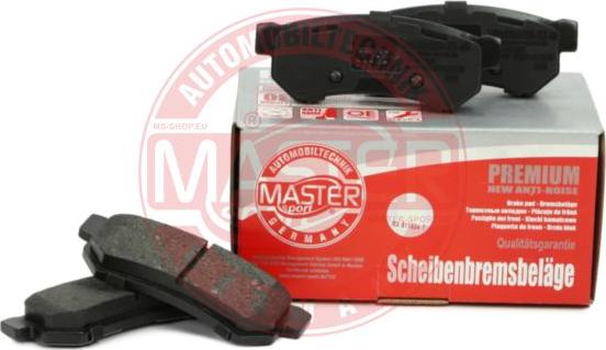 MASTER-SPORT GERMANY 13046056632N-SET-MS - Brake Pad Set, disc brake autospares.lv