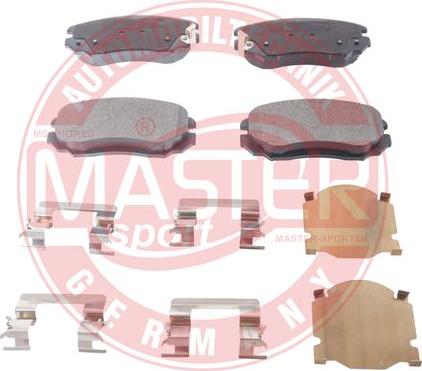 MASTER-SPORT GERMANY 13046056112N-SET-MS - Brake Pad Set, disc brake autospares.lv