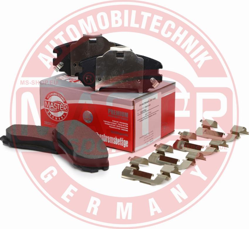 MASTER-SPORT GERMANY 13046056112N-SET-MS - Brake Pad Set, disc brake autospares.lv