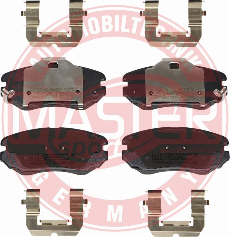 MASTER-SPORT GERMANY 13046056112N-SET-MS - Brake Pad Set, disc brake autospares.lv