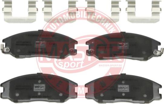 MASTER-SPORT GERMANY 13046058322N-SET-MS - Brake Pad Set, disc brake autospares.lv