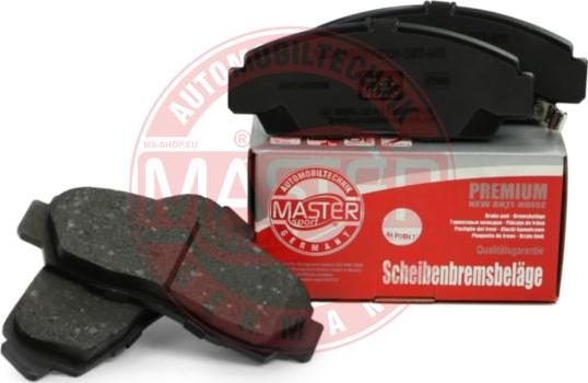 MASTER-SPORT GERMANY 13046058782N-SET-MS - Brake Pad Set, disc brake autospares.lv