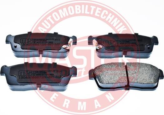 MASTER-SPORT GERMANY 13046058722N-SET-MS - Brake Pad Set, disc brake autospares.lv