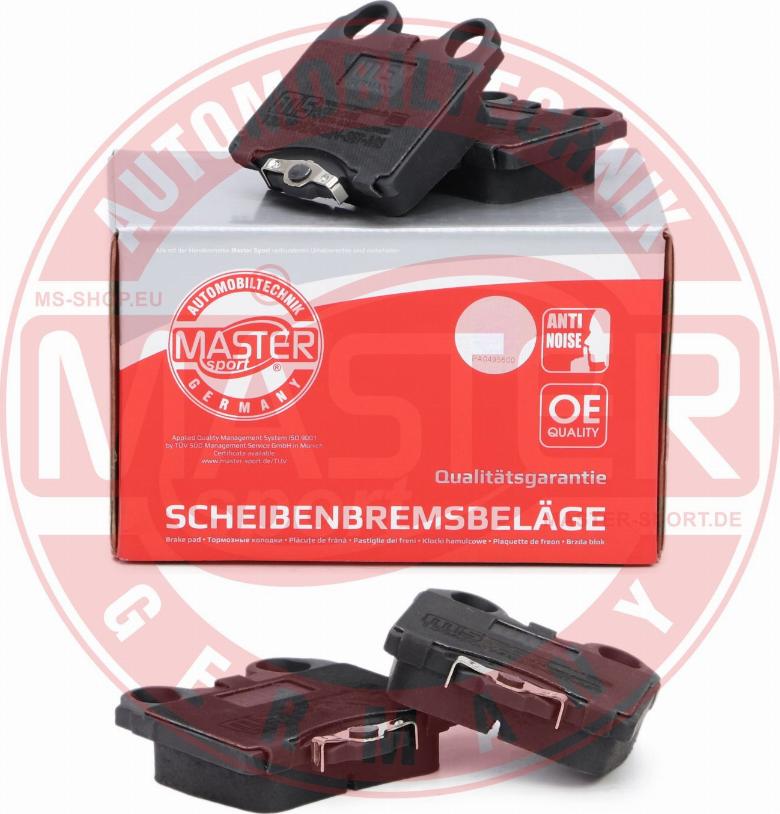 MASTER-SPORT GERMANY 13046057482N-SET-MS - Brake Pad Set, disc brake autospares.lv