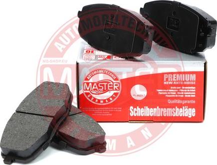 MASTER-SPORT GERMANY 13046057422N-SET-MS - Brake Pad Set, disc brake autospares.lv