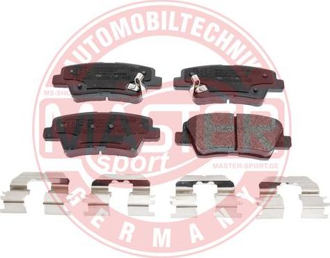 MASTER-SPORT GERMANY 13046057862N-SET-MS - Brake Pad Set, disc brake autospares.lv