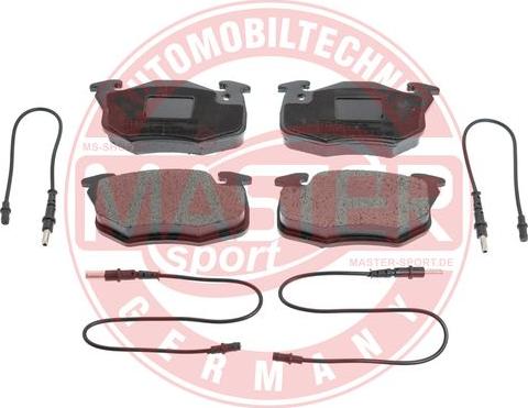 MASTER-SPORT GERMANY 13046039432N-SET-MS - Brake Pad Set, disc brake autospares.lv