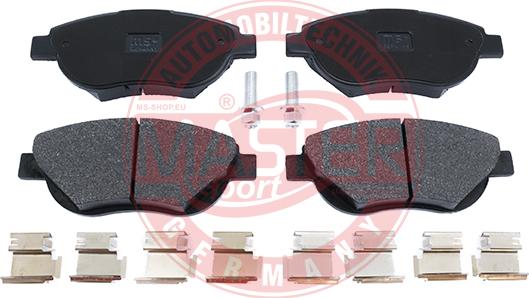 MASTER-SPORT GERMANY 13046039662N-SET-MS - Brake Pad Set, disc brake autospares.lv