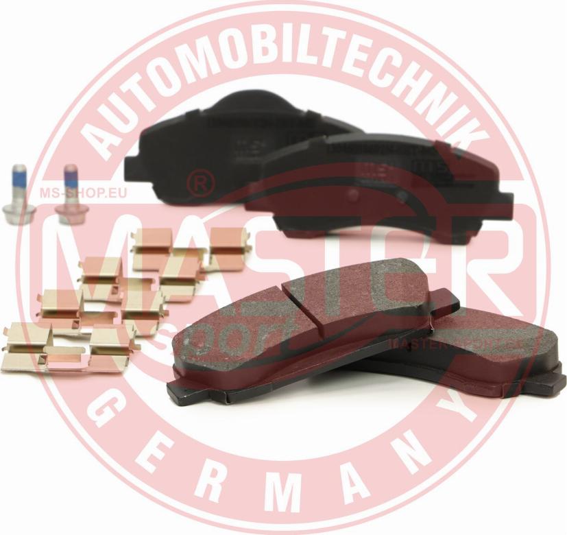 MASTER-SPORT GERMANY 13046038692N-SET-MS - Brake Pad Set, disc brake autospares.lv