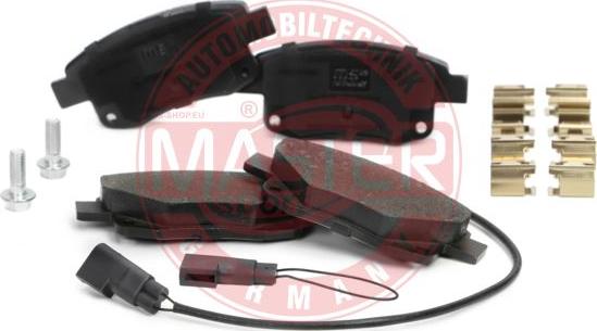 MASTER-SPORT GERMANY 13046038352N-SET-MS - Brake Pad Set, disc brake autospares.lv