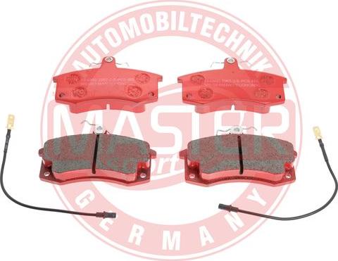 MASTER-SPORT GERMANY 13046029672E-SET-MS - Brake Pad Set, disc brake autospares.lv