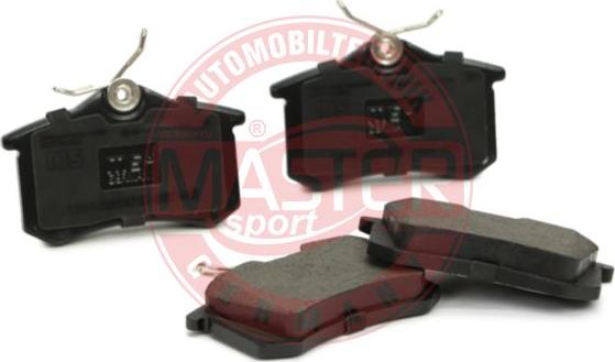 MASTER-SPORT GERMANY 13046029372T-SET-MS - Brake Pad Set, disc brake autospares.lv