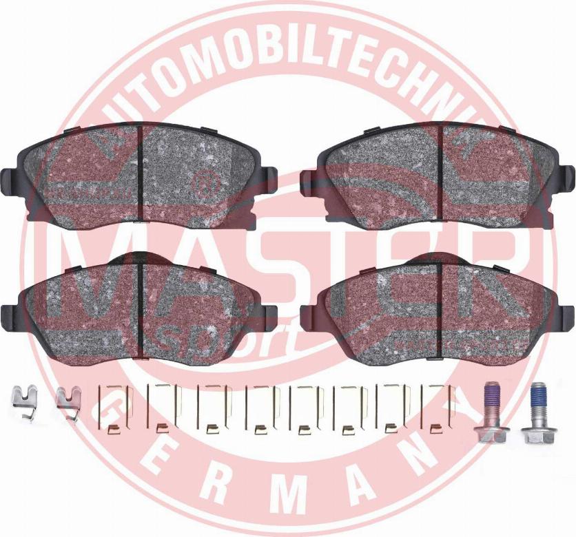 MASTER-SPORT GERMANY 13046028572N-SET-MS - Brake Pad Set, disc brake autospares.lv