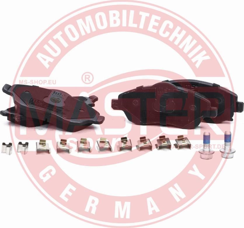 MASTER-SPORT GERMANY 13046028572N-SET-MS - Brake Pad Set, disc brake autospares.lv