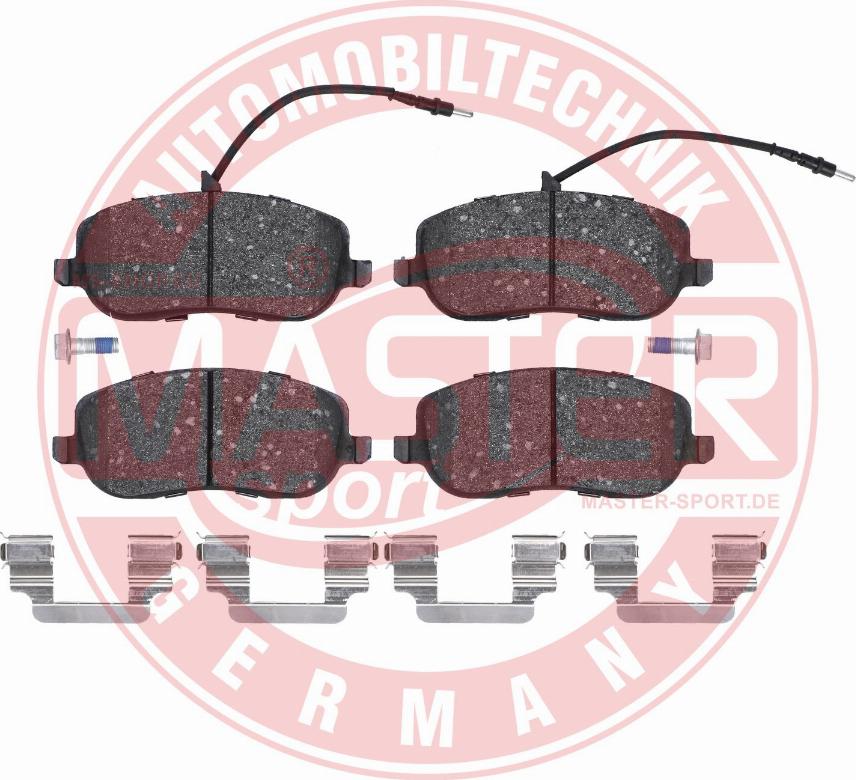 MASTER-SPORT GERMANY 13046028632N-SET-MS - Brake Pad Set, disc brake autospares.lv