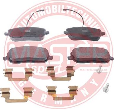 MASTER-SPORT GERMANY 13046028632N-SET-MS - Brake Pad Set, disc brake autospares.lv