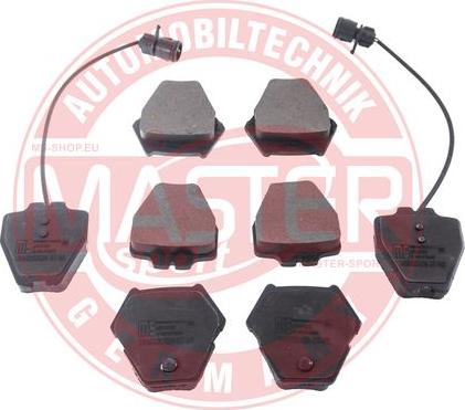 MASTER-SPORT GERMANY 13046028762N-SET-MS - Brake Pad Set, disc brake autospares.lv