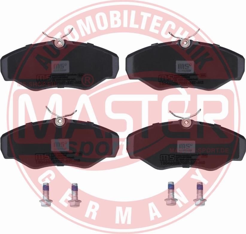 MASTER-SPORT GERMANY 13046028702T-SET-MS - Brake Pad Set, disc brake autospares.lv