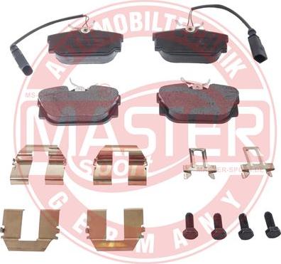 MASTER-SPORT GERMANY 13046028722N-SET-MS - Brake Pad Set, disc brake autospares.lv