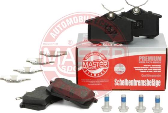 MASTER-SPORT GERMANY 13046027752N-SET-MS - Brake Pad Set, disc brake autospares.lv