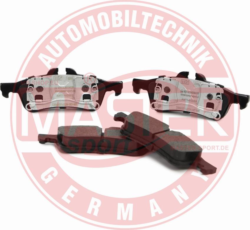 MASTER-SPORT GERMANY 13046071622N-SET-MS - Brake Pad Set, disc brake autospares.lv