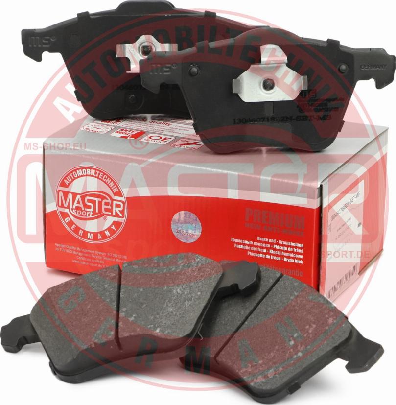 MASTER-SPORT GERMANY 13046071882N-SET-MS - Brake Pad Set, disc brake autospares.lv