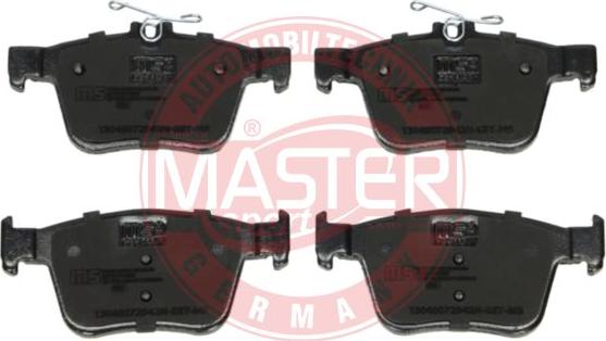 MASTER-SPORT GERMANY 13046072942N-SET-MS - Brake Pad Set, disc brake autospares.lv