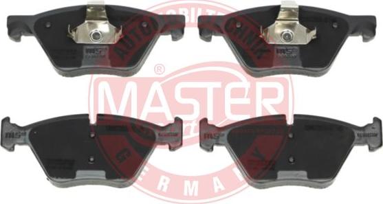 MASTER-SPORT GERMANY 13046072682N-SET-MS - Brake Pad Set, disc brake autospares.lv